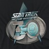 Women's Star Trek Tng 30 Logo Loose T-Shirt Black - 2 of 4