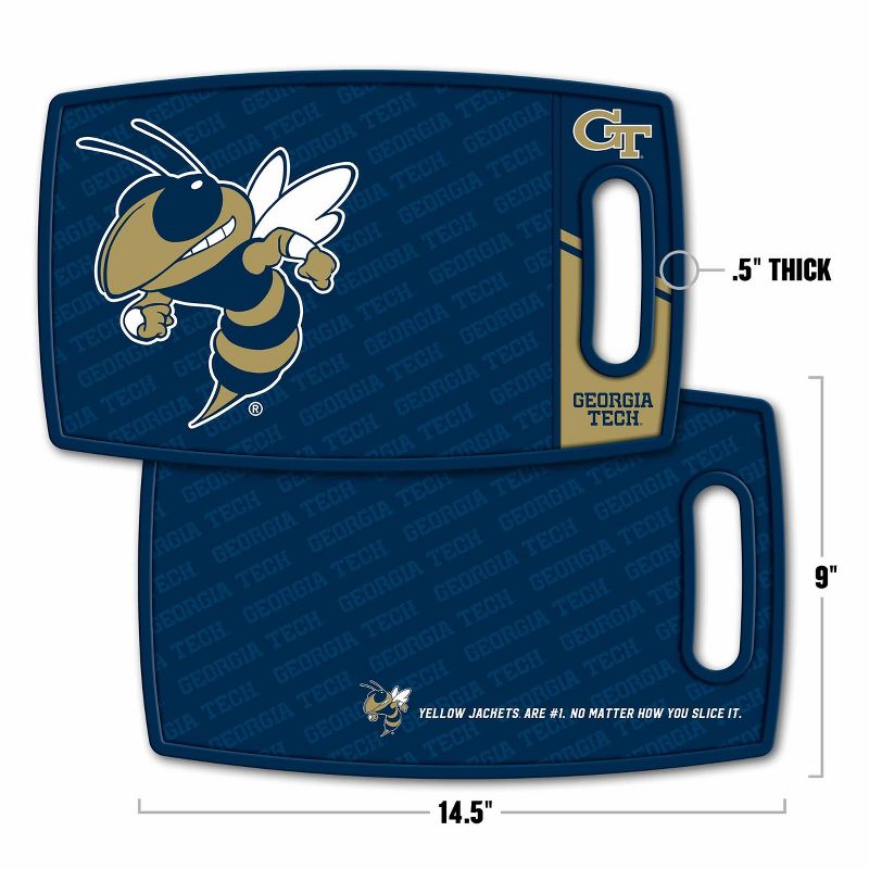 NCAA Georgia Tech Yellow Jackets Logo Series Cutting Board, 2 of 5