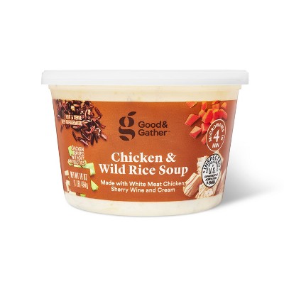Chicken & Wild Rice Soup - 16oz - Good & Gather™
