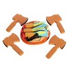 Aurora Toys Large Combo Axe + Dart Throwing Sportling Engaging Set Orange 18.5" - 2 of 4