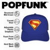 Superman 2025 New Logo Color Foam Snapback Trucker Hat Royal - 2 of 4