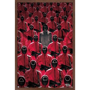 Trends International Netflix Squid Game - Key Art Framed Wall Poster Prints - 1 of 4