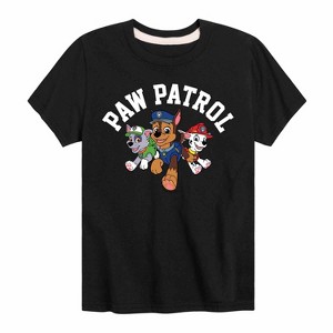 Boys' - Paw Patrol - Paw Patrol Crew Short Sleeve Graphic T-Shirt - 1 of 4