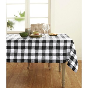 Solino Home Linen Buffalo Check Tablecloth - 1 of 4