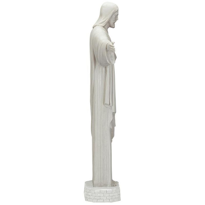 Design Toscano Christ The Redeemer Religious Statue - Off-White, 4 of 7