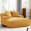 Whisen Oversized Chaise Lounge with Full Foam Cushion - 2 of 4