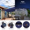 8.2x8.2 FT LED Solar Lighted Patio Offset Umbrella with Fade-resistant - 4 of 4