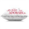 Stupell Industries Good Bad And Adorable Cats Indoor Decorative Throw Pillow, 18 x 18 - 2 of 3