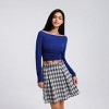 Women's Shine Knit Ruched Top - Wild Fable™ - 4 of 4