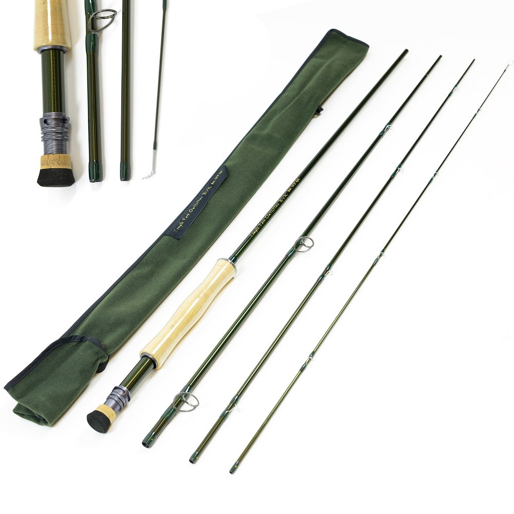 9/'0/" 4 pc. Temple Fork BVK Fly Rod 8 wt