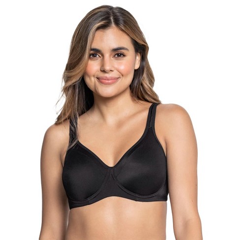 Leonisa Lovely Lace High Coverage Underwire Bra - Black 38b : Target