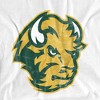 North Dakota State University NDSU Bison Official Distressed Primary Adult T Shirt, Athletic Heather - 2 of 4