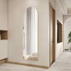 MAYEERTY Full Length Mirror - Arched Floor Mirror for Hanging or Leaning - 4 of 4