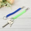 Unique Bargains Spiral Retractable Spring Coil Keychain for Bag Wallet Decorations 2 Pcs - 4 of 4