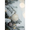 Gulches Set of 12 Stunning 3.1" Glass Christmas Ball Ornaments - Elegant Decorative Hanging Accents for Holiday Trees and Festive Celebrations - 2 of 4