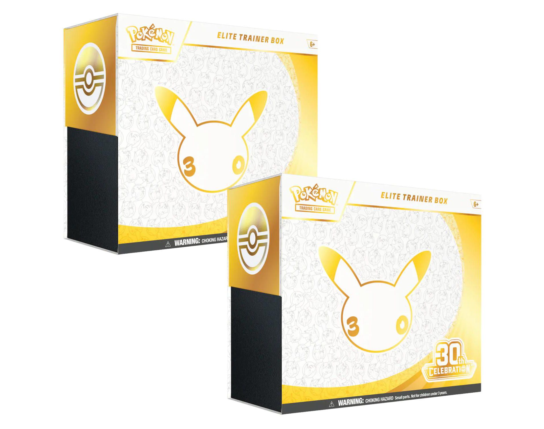 Pokemon 30th Celebration Elite Trainer Boxes (2-Pack)