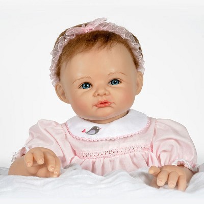 Paradise Galleries 22" Reborn Baby Doll, Jan Wright Designer's Doll Collections, Adorable Baby Doll in GentleTouch Vinyl - Baby Piper