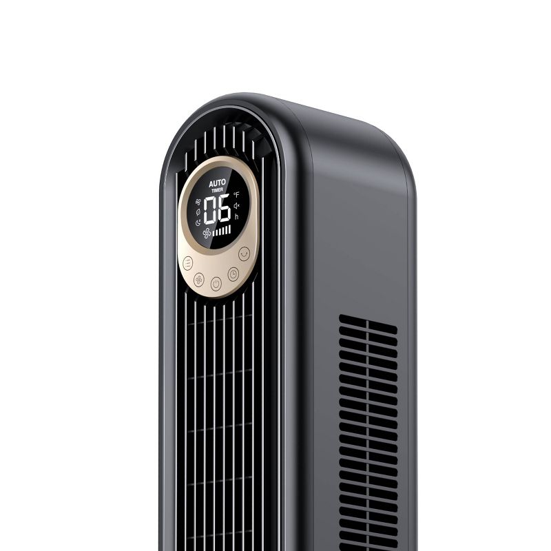 Dreo 42&#34; Cruiser Pro T1 Bladeless Remote Tower Fan Black, 3 of 7