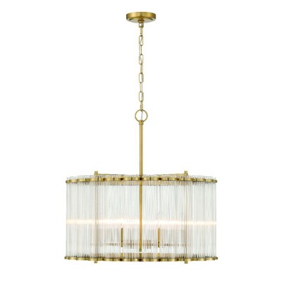 Eurofase Lighting Glasbury 6 - Light Chandelier in  Gold