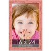 PosterPalooza | Shabby Chic Pink Picture Frame - UV Acrylic, Foam Board Backing, Hanging Hardware - 2 of 4