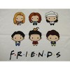 Friends Chibi Art Characters White T-shirt Toddler Boy to Youth Boy - 2 of 3
