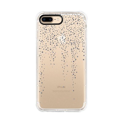 OTM Essentials Apple iPhone 8 Plus/iPhone 7 Plus Tough Edge Geometrics &#38; Patterns Clear Case - Falling Stars