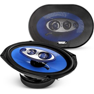 Pyle 7" x 10" 500W 4-Way Quadriaxial Speaker System - PL714BL - 1 of 4