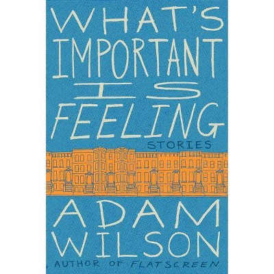 What's Important Is Feeling - by  Adam Wilson (Paperback)