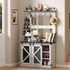 Coat Rack - Hall Tree With Shoe Cubbies and 7 Coat Hooks, 3 Drawers for Hallway, Mudroom Bench With Shoe Storage Bench, Entryway Furniture - 2 of 4