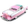 1955 Ford Crown Victoria Pink 1/18 Diecast Model Car by Road Signature - 3 of 4