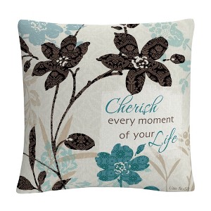 Lisa Audit 16 x 16 Decorative Throw Pillow by Trademark Fine Art - 1 of 4