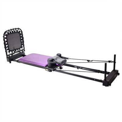 Stamina Products AeroPilates Reformer 651 Whole Body Resistance Padded  Pilates Workout System with 4 Bands for 11 Combinations of Intensity