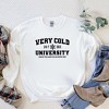 Simply Sage Market Women's Graphic Sweatshirt Very Cold University - 3 of 3