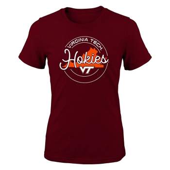 NCAA Virginia Tech Hokies Girls' Short Sleeve Crew Neck T-Shirt