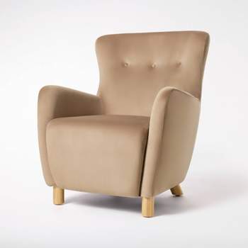 Kessler Wingback Accent Chair Velvet - Threshold™ designed with Studio McGee