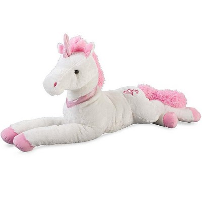 oversized plush unicorn