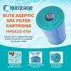 Hurricane 2 Pack HF6430-01M Elite Aseptic Spa Filter Cartridge Replacement for PWK30-M, Unicel C-6430RA, Filbur FC-3915-M, Watkins Hot Spring Spas - 2 of 4