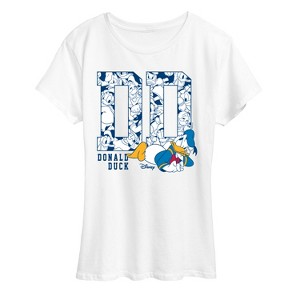 Women's - Disney - Donald Ears Short Sleeve Graphic T-Shirt - 1 of 4