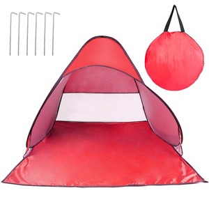 iMountek"Pop-Up Beach Tent Sun Shade Shelter, UV Protection, Waterproof, for 2-3 People with Net Window"BlueCoffeeGreenPurple&Red - 1 of 4
