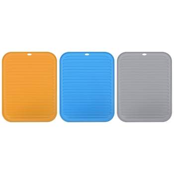 Nonstick Silicone Table Mats For Induction Cookers Set Of 2, Heat  Resistant, Protective Countertop Cookware Pots And Holders From Wuxinin,  $7.71