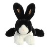 Aurora Medium Dutch Rabbit Flopsie Adorable Stuffed Animal Black 12" - 2 of 4