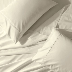 Twin XL Good Weight 100% Cotton Sateen Sheet Set - Deep Pockets (16 inches) - 1 of 4