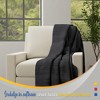 Color Sense 100% Cotton Warm & Cozy Super Soft Antimicrobial Basket Weave Blanket - 3 of 4
