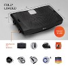 LifePro Portable Home Body Weight Training Fitness Exercise Workout Rumblex 4D Pro Vibration Plate Equipment Machine w/ Resistance Bands, Black - 2 of 4