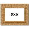 PosterPalooza | Photo Size Contemporary Gold Picture Frame - UV Acrylic, Foam Board Backing, Hanging Hardware - 2 of 4
