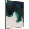 32" x 42" Swell Emerald by Urban Road Framed Canvas Wall Art Print - Amanti Art: Modern Lithograph, Polystyrene Frame - 2 of 4