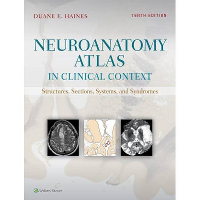 Neuroanatomy Atlas in Clinical Context - 10th Edition by  Duane E Haines (Paperback)