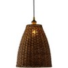 Mark & Day Marian 14"H x 12"W x 12"D Traditional Dark Brown Ceiling Lights - 3 of 4