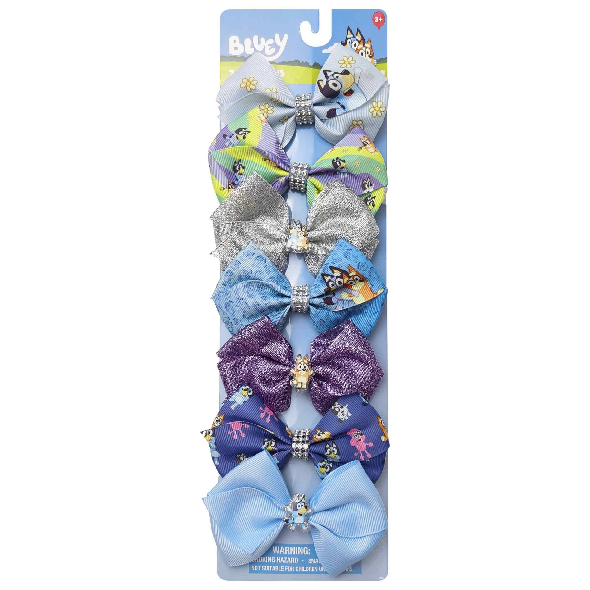 Bluey Girls' Hair Bows 7pc