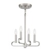 Designers Fountain Summit 4 - Light Chandelier in  Brushed Nickel - 3 of 4